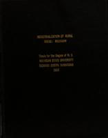 Industrialization of rural areas : Michigan