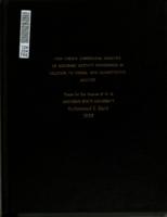 Item versus configural analysis of academic activity preferences in relation to verbal and quantitative abilities