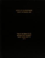 Aspects of cyclophosphamide toxicity in perinatal mice