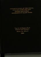 Comparative effects of three physical education classes upon body contour and skinfold measurements of college women