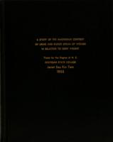 A study of the magnesium content of urine and blood serum of women in relation to body weight