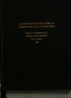 A study of isolation effects durring [sic] the acquisition and recall of spelling words