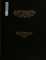 An investigation of possible variation in teratogenic effects induced by cyclophosamide in CF-1 mice on the eleventh day of gestation