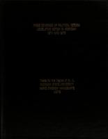 Press coverage of political reform legislative action in Michigan 1974 and 1975