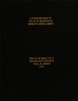 A descriptive study of the use of volunteers in Michigan's juvenile courts