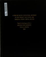 A study of certain instructional materials as they interact with spatial and numerical primary mental abilities