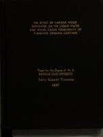 The effect of various wood substrates on the liquid water and water vapor permeability of pigmented organic coatings