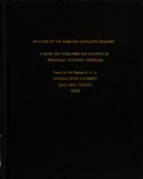 Estimates of the American character, 1946-1962 : a guide for producers and students of broadcast television programs