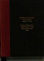 Investigation of the water supply system of Allegan, Michigan