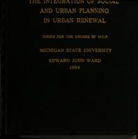 The integration of social and urban planning in urban renewal