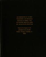 An investigation of the heat transmission and mechanical properties of several types of perimeter insulation under dry and saturated conditions