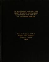 The self-concept, ideal-self, and concept of mother and father of male students who seek help for achievement problems