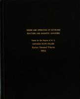 Design and operation of saturable reactors and magnetic amplifiers