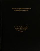 Design and operation of police communications systems