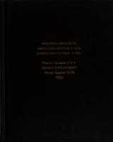 Production responses to agricultural controls in four Michigan farming areas in 1954