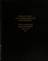 Spectroscopic studies of alkali and ammonium ion solvation in propylene carbonate