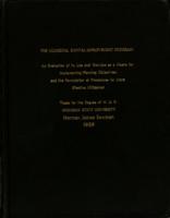 The municipal capital improvement program : an evaluation of its use and non-use as a means for implementing planning objectives ; and the formulation of procedures for more effective utilization