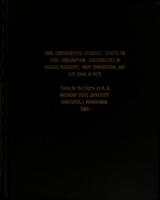 Oral contraceptive steroids : effects on food consumption, digestibilities of various nutrients, body composition, and life span in rats