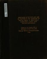 Rice flour in the diet, and age as factors in the incidence of dental caries in genetically susceptible albino rats