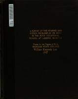 A survey of the hearing and speech problems of 232 boys in the Boys' vocational school at Lansing, Michigan
