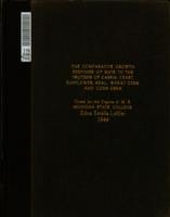 The comparative growth response of rats to the proteins of casein, yeast, sunflower meal, wheat germ and corn germ