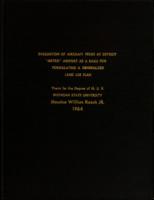 Evaluation of aircraft noise at Detroit "Metro" Airport as a basis for formulating a generalized land use plan