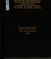 Isolation and characterization of arginine mutants of spontaneous, nitrous acid-and 2-aminopurine-induced origin in Salmonella gallinarum-pullorum