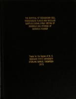 The survival of Escherichia coli, Micrococcus flavus and Bacillus subtilis during spray drying of skimmilk and storage of skimmilk powder