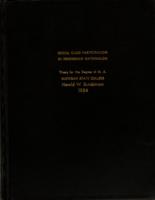 Social class participation in Indonesian nationalism