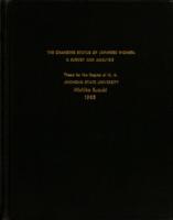 The changing status of Japanese women : a survey and analysis