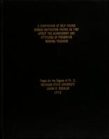 A comparison of self-pacing versus instructor-pacing as they affect the achievement and attitudes of preservice reading teachers