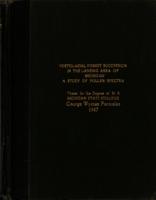 Postglacial forest succession in the Lansing area of Michigan : a study of pollen spectra