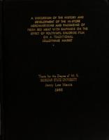 A discussion of the history and development of the in-store merchandising and packaging of fresh red meat with emphasis on the effect of polyvinyl chloride film on a traditional cellophane market