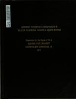 Adenosine triphosphate concentration in relation to microbial biomass in aquatic systems