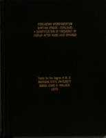 Cichlasoma nigrofasciatum Günther (Pisces : Cichlidae) : a quantification of frequency of display after pairs have spawned