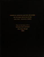 Commercial recreation and some implications for the public recreation sector. Case study : Edmonton, Alberta