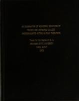 An examination of nonverbal behaviors of trained and untrained college undergraduates acting as play therapists