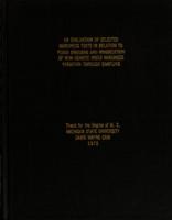 An evaluation of selected hardiness tests in relation to peach breeding and minimization of non-genetic wood hardiness variation through sampling