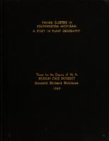 Prairie clusters in southwestern Michigan : a study in plant geography