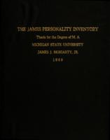 The James Personality Inventory : a multiple choice test of the need for achievement