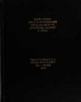 Walter Lippmann : a study of an opinionmaker's critical analysis of the United States involvement in Vietnam