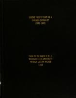 Eugene Field's years as a Chicago journalist (1883-1895)