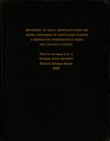 Self-concept of ability, significant others and school achievement of eighth-grade students : a comparative investigation of Negro and Caucasian students