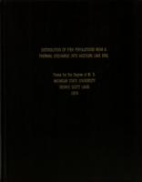 Distribution of fish populations near a thermal discharge into western Lake Erie