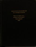 Ground-water contamination and legal controls in Michigan