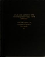 Level of elicited client empathy in the therapeutic relationship and self-mother identification