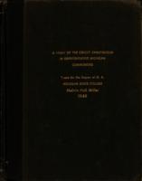 A study of the circuit chautauqua in representative Michigan communities