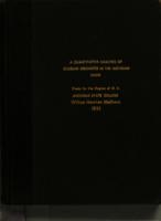 A quantitative analysis of Silurian sediments in the Michigan basin