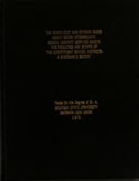 The knowledge and opinion bases about Eaton Intermediate School District services among the faculties and staffs of the constituent school districts : a systematic survey