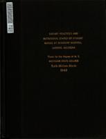 Dietary practices and nutritional status of student nurses at Sparrow Hospital, Lansing, Michigan